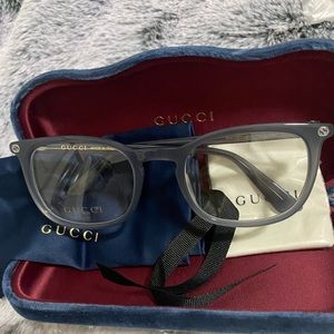 Sold NWT Gucci 50mm round oval core optical frames sunglasses